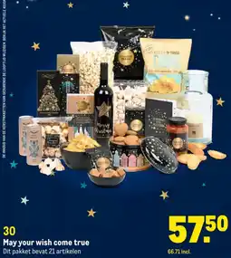 Makro May your wish come true aanbieding