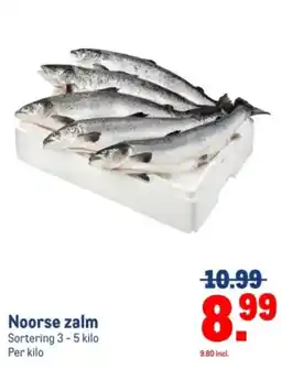 Makro Noorse zalm aanbieding