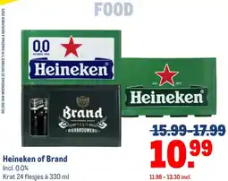 Makro Heineken of Brand aanbieding