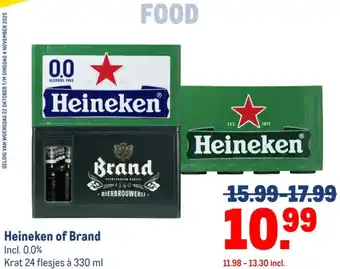 Makro Heineken of Brand aanbieding