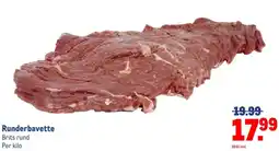 Makro Runderbavette aanbieding