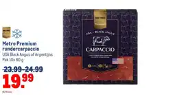 Makro Metro Premium rundercarpaccio aanbieding