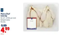 Makro Metro Chef hele kip aanbieding