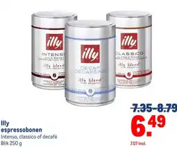 Makro Illy espressobonen aanbieding