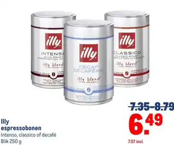 Makro Illy espressobonen aanbieding