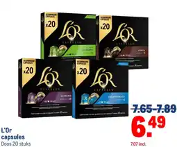 Makro L'Or capsules aanbieding