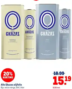 Makro Alle Gkazas olijfolie aanbieding