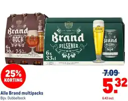 Makro Alle Brand multipacks aanbieding
