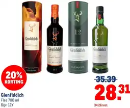 Makro Glenfiddich aanbieding