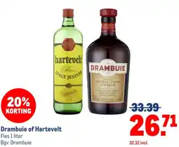 Makro Drambuie of Hartevelt aanbieding