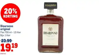 Makro Disaronno original aanbieding
