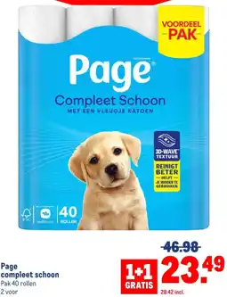 Makro Page compleet schoon aanbieding