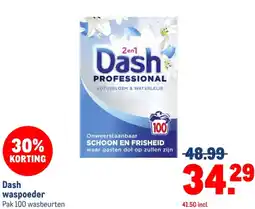 Makro Dash waspoeder aanbieding