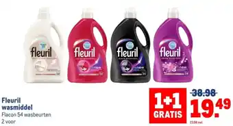 Makro Fleuril wasmiddel aanbieding