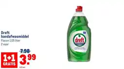 Makro Dreft handafwasmiddel aanbieding