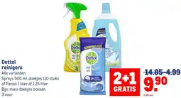 Makro Dettol reinigers aanbieding