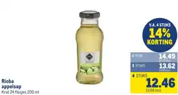 Makro Rioba appelsap aanbieding