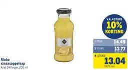 Makro Rioba sinaasappelsap aanbieding