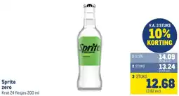 Makro Sprite zero aanbieding