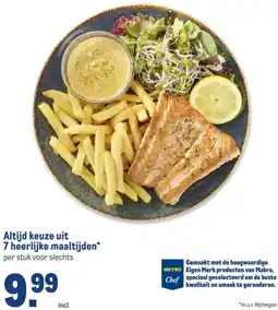 Makro Altijd keuze uit 7 heerlijke maaltijden aanbieding