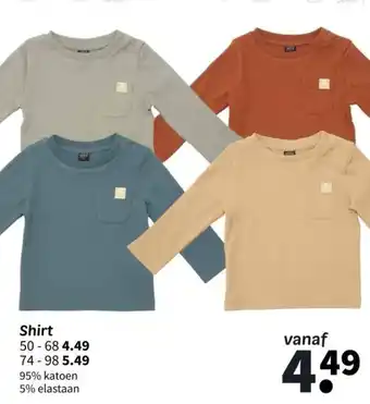 Wibra Shirt aanbieding