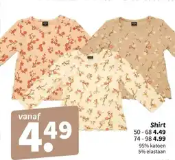 Wibra Shirt aanbieding