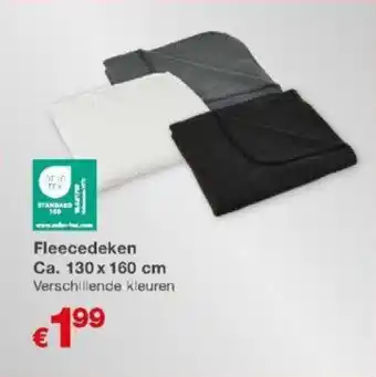 Kik Fleecedeken aanbieding