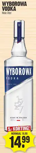 Super Dirck 3 Wyborowa Vodka aanbieding