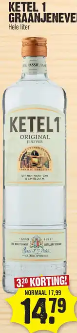 Super Dirck 3 Ketel 1 Graanjenever aanbieding