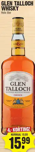 Super Dirck 3 Glen Talloch Whisky aanbieding