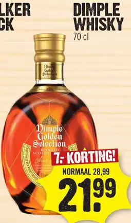 Super Dirck 3 Dimple Whisky aanbieding