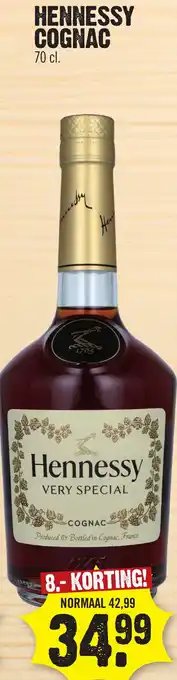 Super Dirck 3 Hennessy Cognac aanbieding