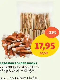 Maxi Zoo Landman hondensnacks aanbieding