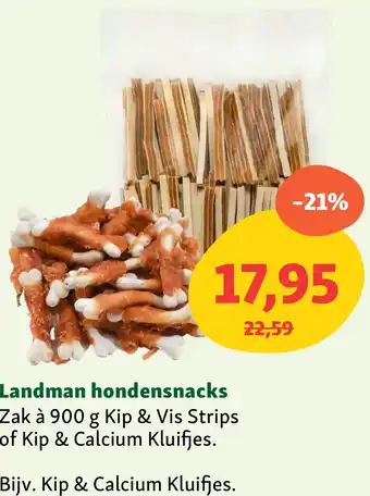 Maxi Zoo Landman hondensnacks aanbieding