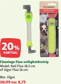 Maxi Zoo Flamingo Fluo veiligheidsstrip aanbieding