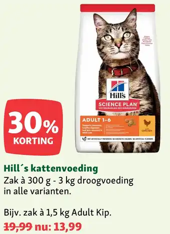 Maxi Zoo Hill's kattenvoeding aanbieding