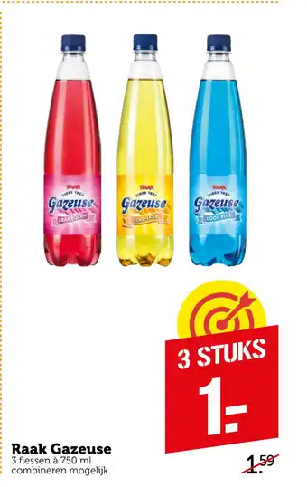 Coop Raak Gazeuse 750 ml aanbieding