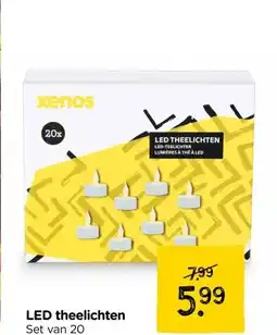 Xenos LED theelichten aanbieding