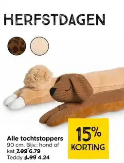 Xenos Alle tochtstoppers aanbieding