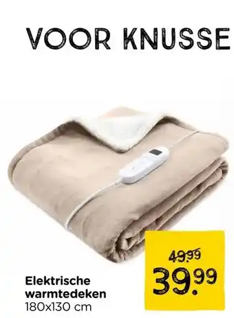 Xenos Elektrische warmtedeken aanbieding