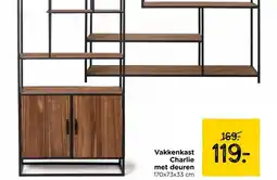 Xenos Vakkenkast Charlie met deuren aanbieding
