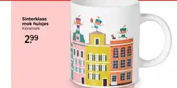 Xenos Sinterklaas mok huisjes Keramiek aanbieding