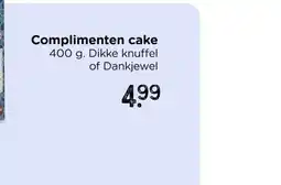 Xenos Complimenten cake aanbieding