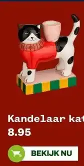 Welkoop Kandelaar kat aanbieding