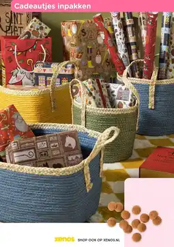 Xenos Cadeautjes inpakken aanbieding