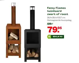 Welkoop Fancy Flames tuinhaard zwart of roest aanbieding