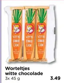 Xenos Worteltjes witte chocolade aanbieding