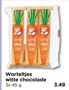Xenos Worteltjes witte chocolade aanbieding