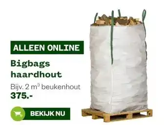 Welkoop Bigbags haardhout aanbieding