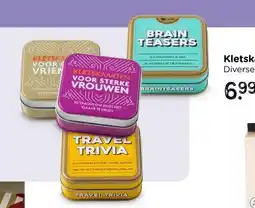 Xenos Kletskaarten aanbieding